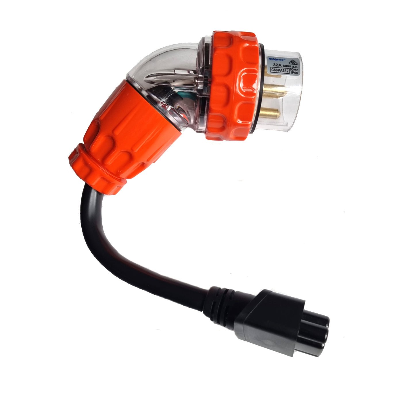 5 Pin | 32 Amp | Single Phase | Tesla Adapter for Tesla Gen 2 UMC Universal Mobile Charger - INCHARGEx