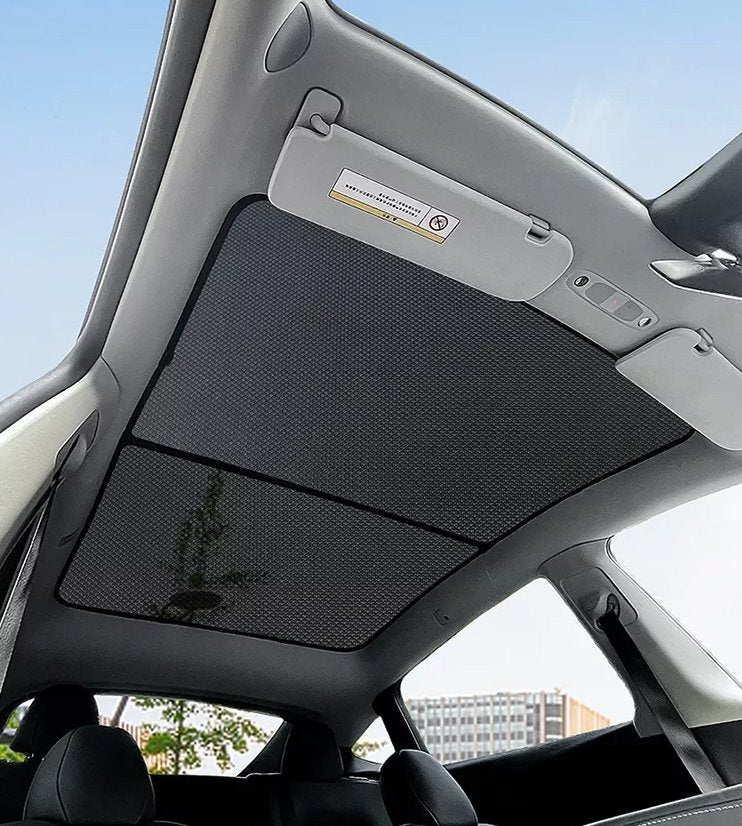 Sun shade for Model Y 2021-2023 Australia Heat Blocking Shades Sunshade Roof Window Insulation UV Rays Protection for Tesla Model Y - INCHARGEx