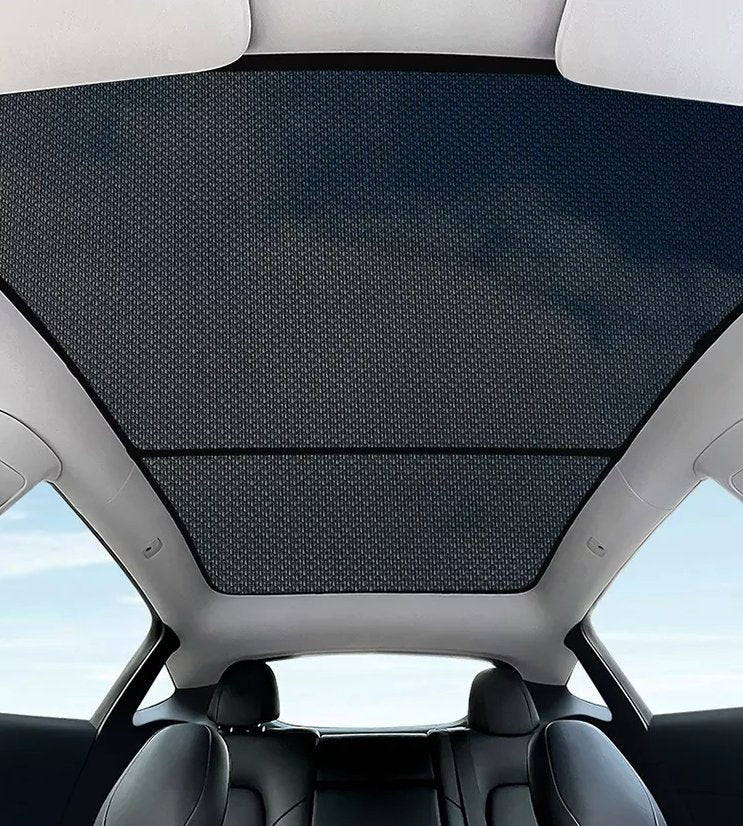 Sun shade for Model Y 2021-2023 Australia Heat Blocking Shades Sunshade Roof Window Insulation UV Rays Protection for Tesla Model Y - INCHARGEx