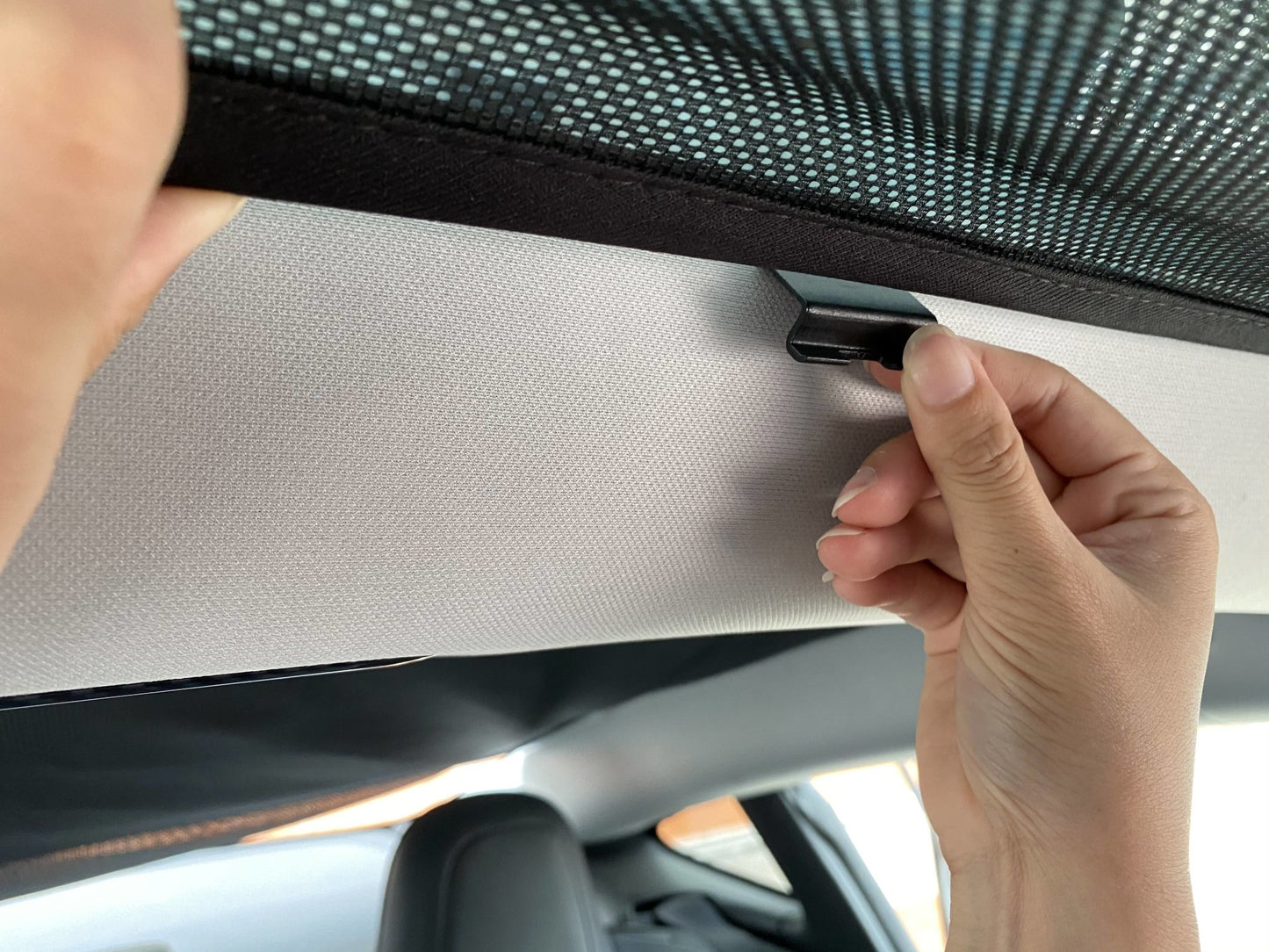 INCHARGEx Sunshade Roof for Tesla Model 3 2021-2023 Australia Black Color with Reflective Layer for Protection from UV and Sunlight - INCHARGEx