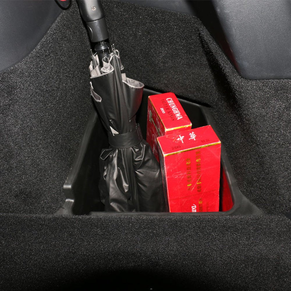 INCHARGEx Car Rear Trunk Bin Box for Tesla Model Y 2022 Australia Organizer Side Trunk Bins Tray Boot Storage Accessories - INCHARGEx